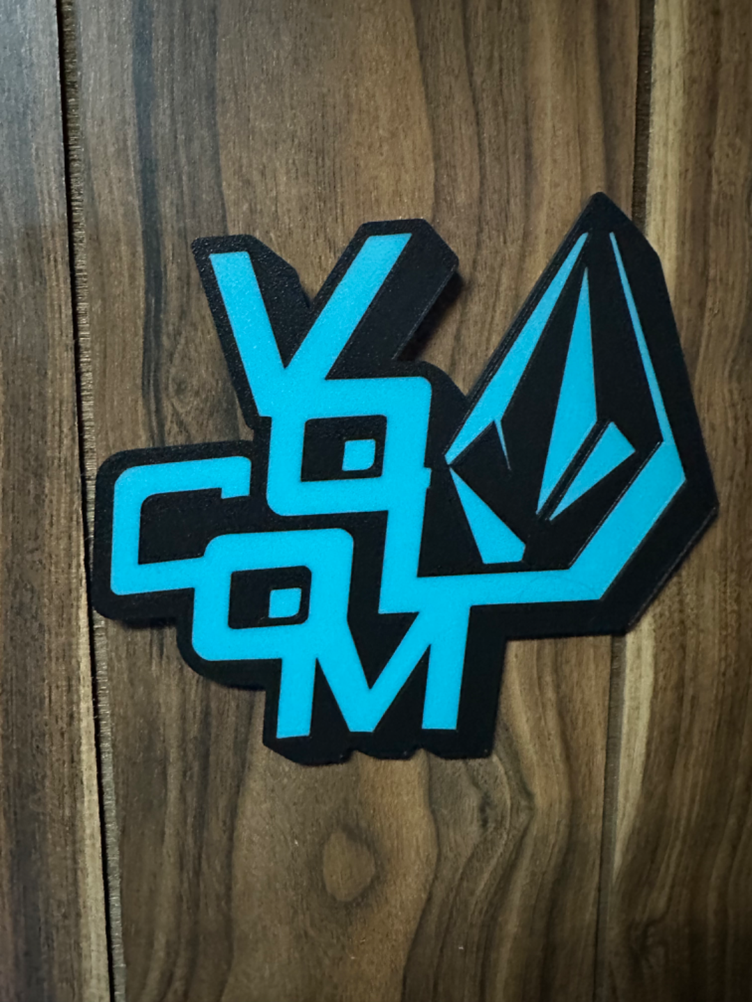 volcom lightbox/ wall art