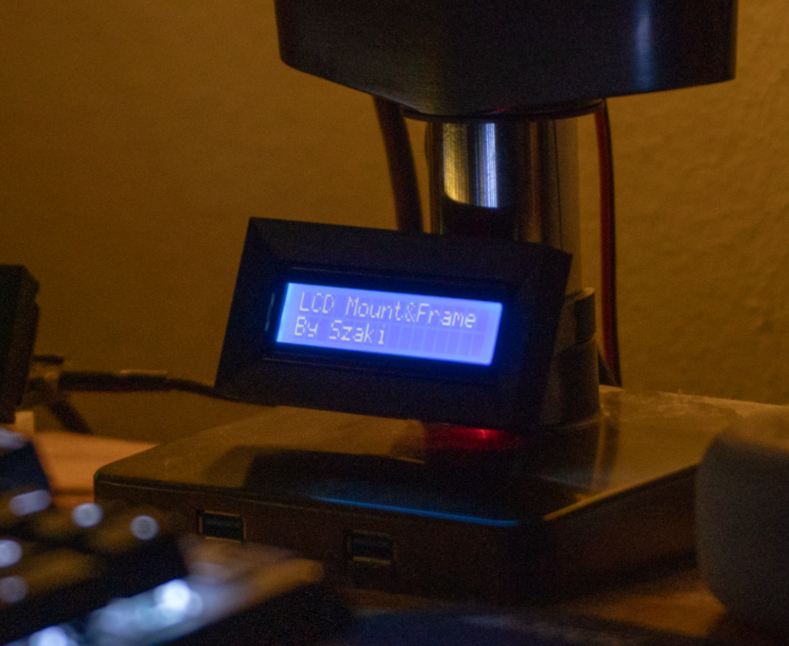 1602 LCD Frame and Mount for monitor stands