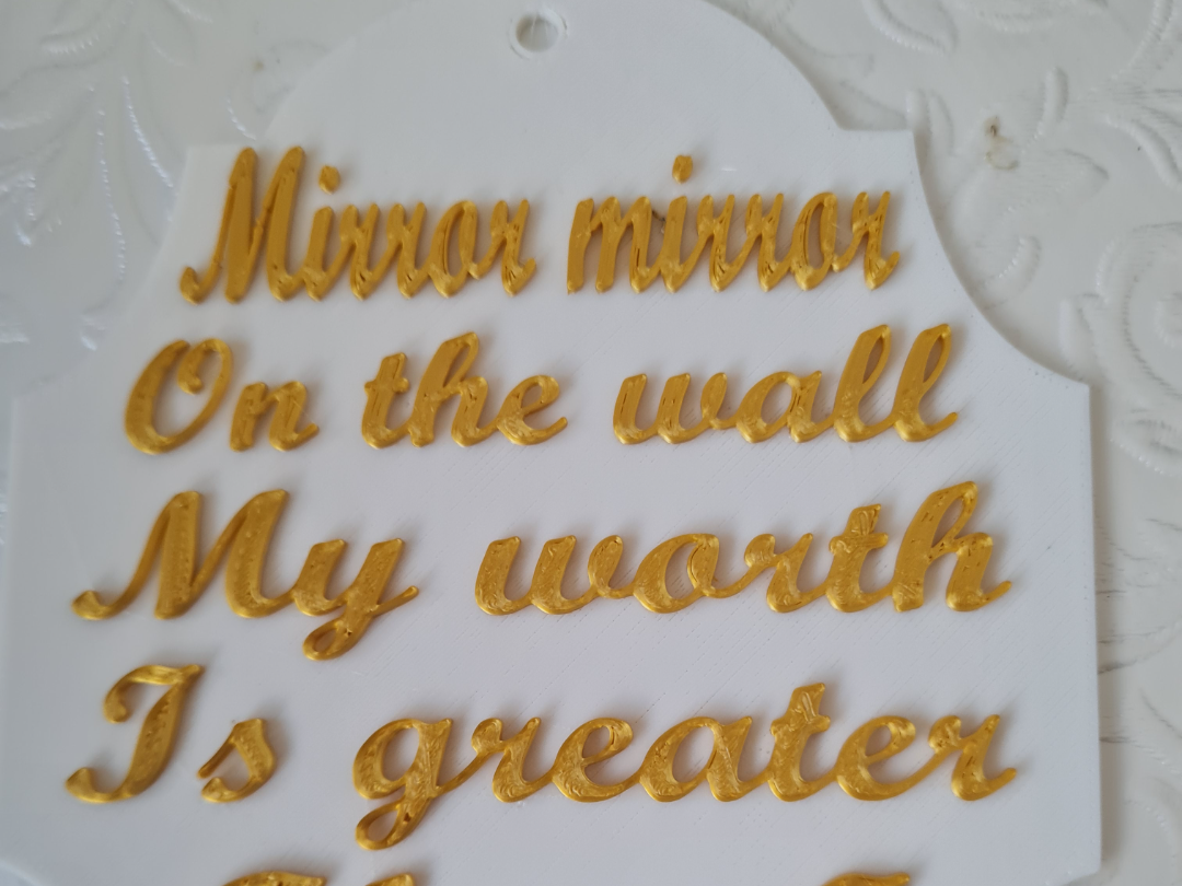 Empowering Affirmation Plaque