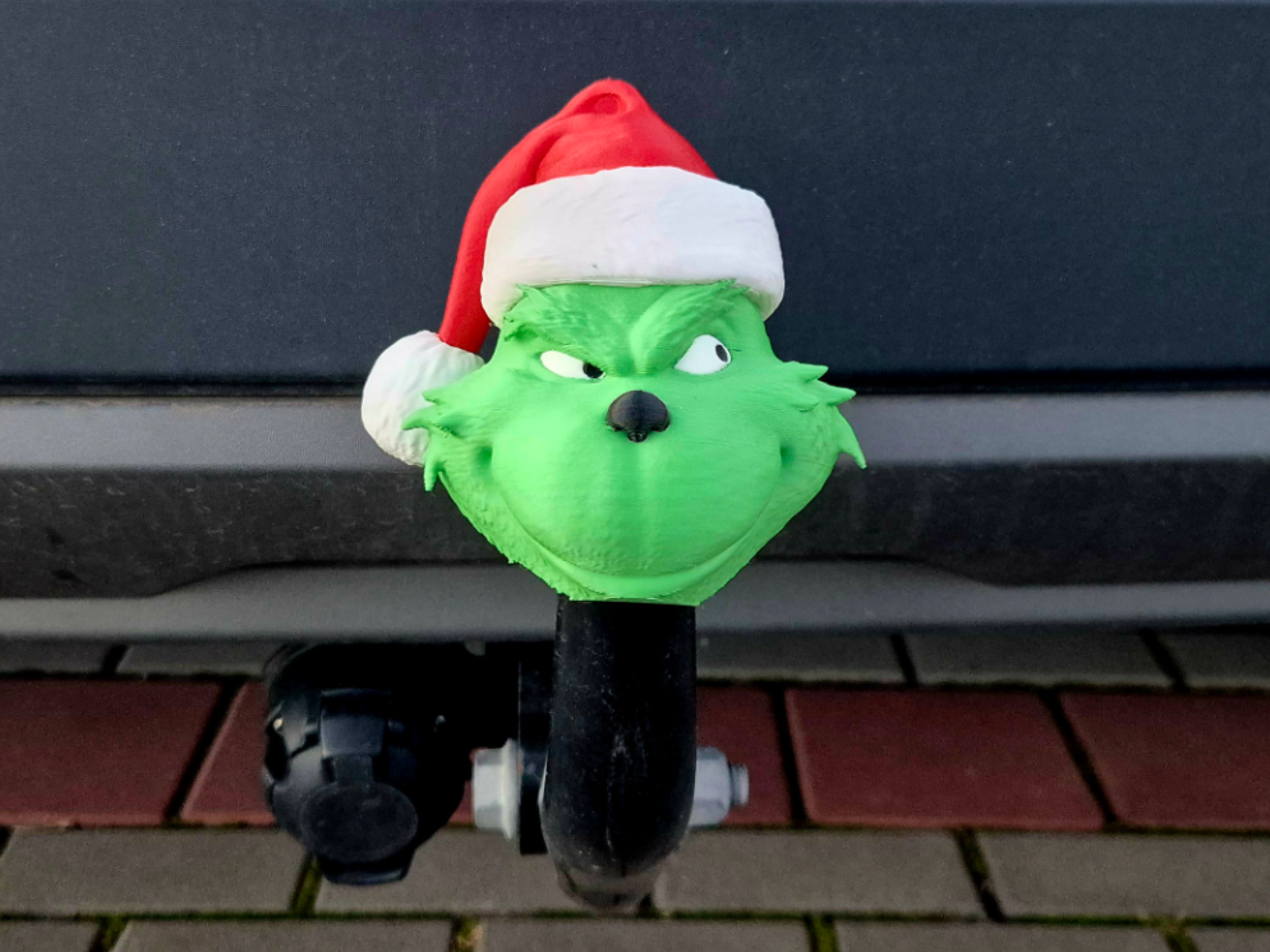 Grinch Hitch Ball cover