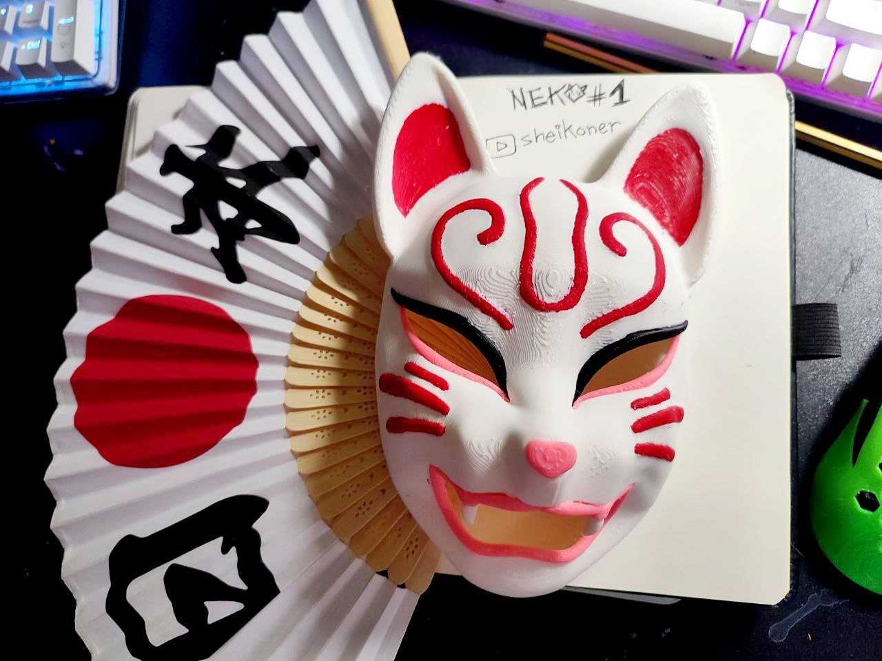 NEKO#1 CAT MASK - sheikoner