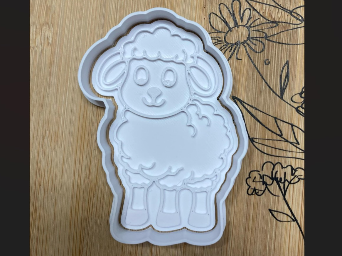 sheep cookie cutter