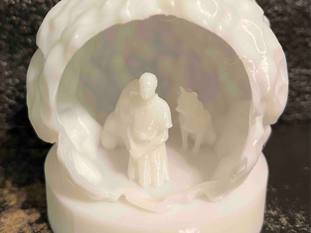 Daniel In The Lions' Den Christmas Ornament