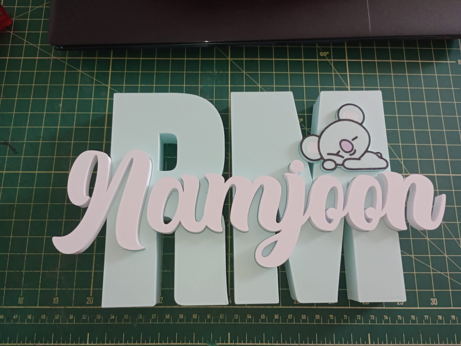 BTS RM Namjoon - 3D Dimensional Letter Sign
