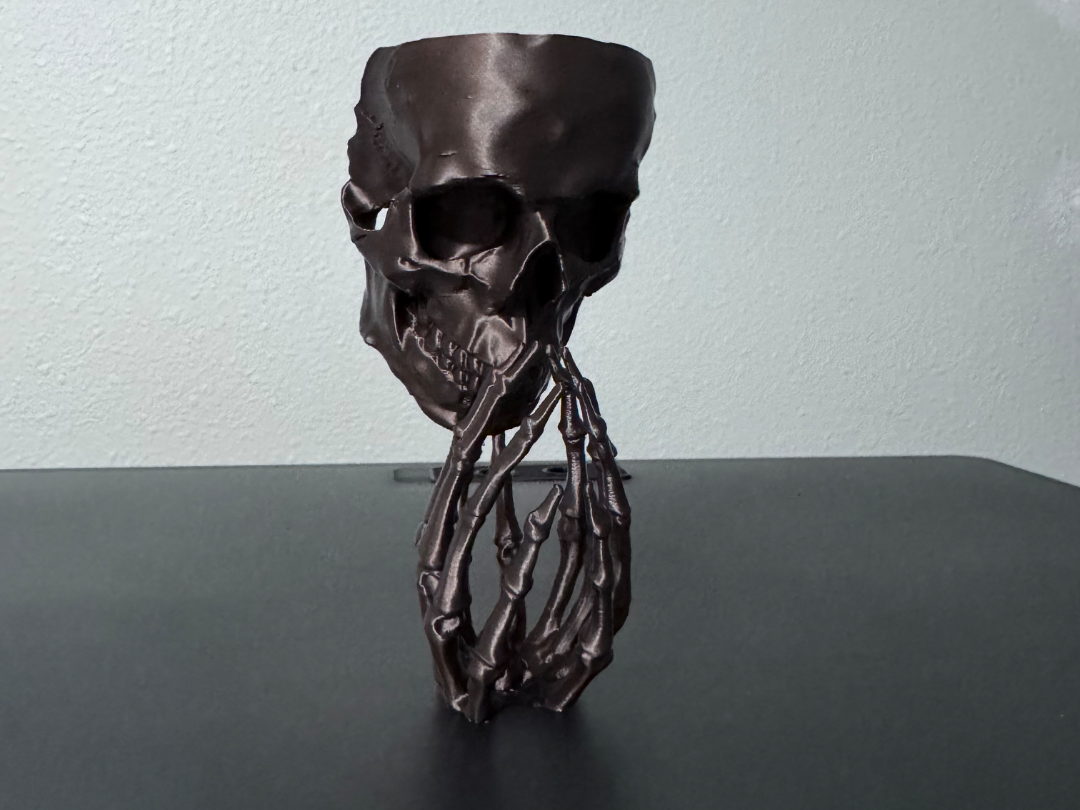 Momento Mori Praying Skull