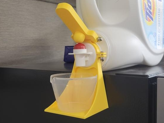 Laundry Soap Dispenser Lever w/ & w/o Cup Holder