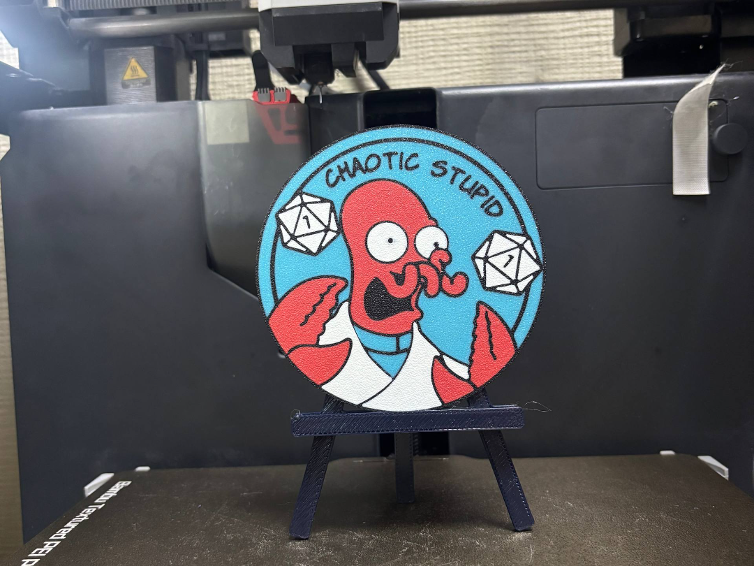 Zoidberg "Nat 1" D&D Funny Coaster