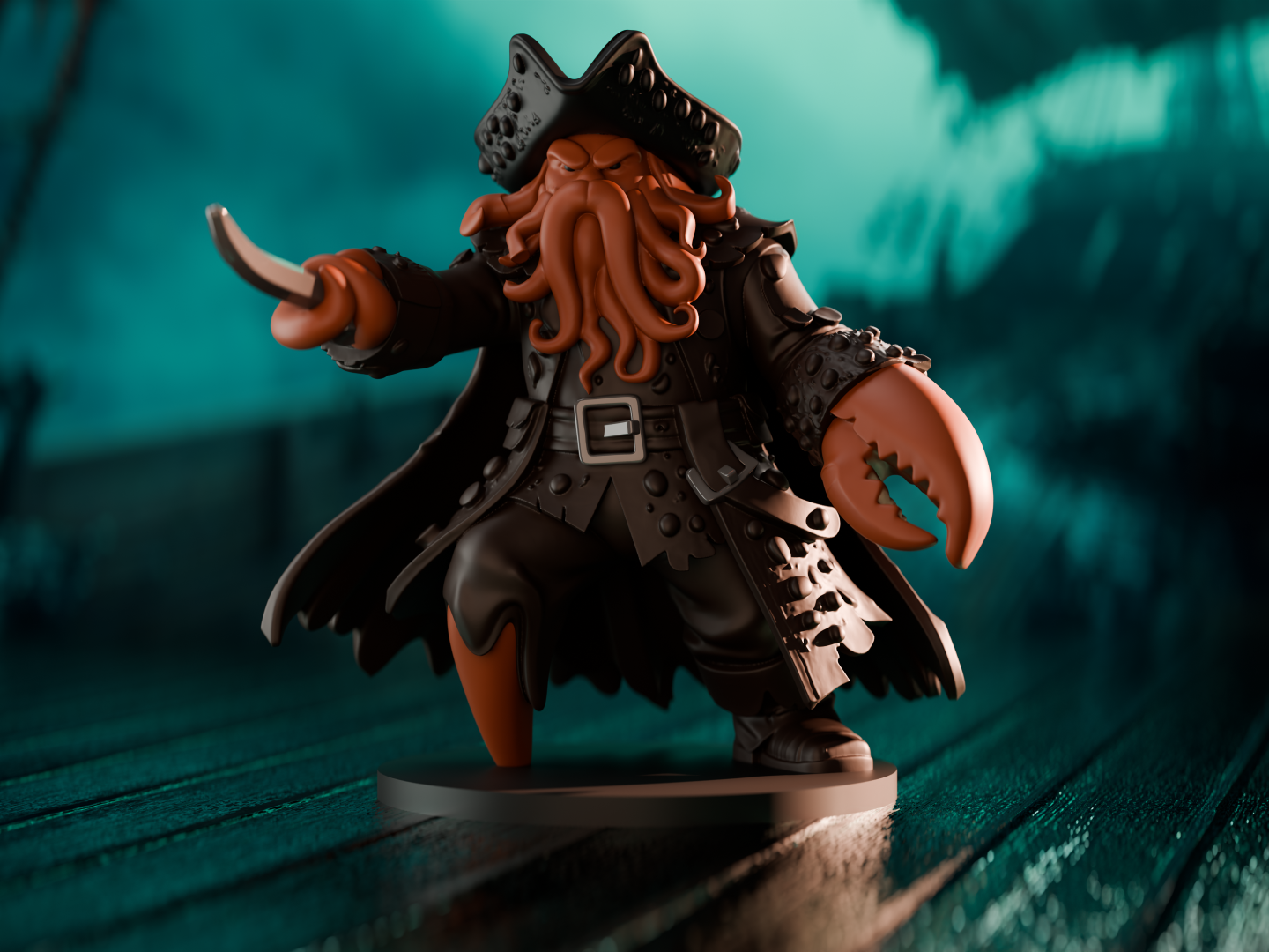 Pirates of the Caribbean Davy Jones Figurine