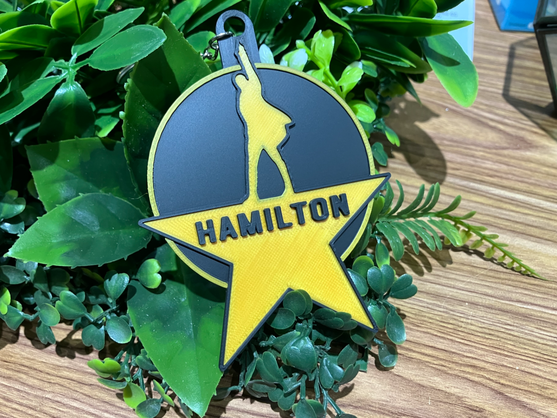 Hamilton Broadway Musical Keychain