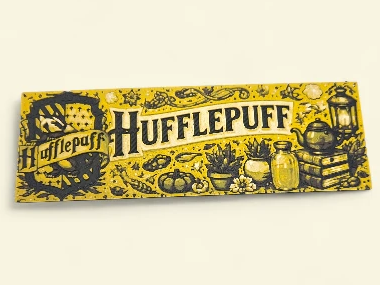 Hufflepuff 50mm by 150mm Bookmark