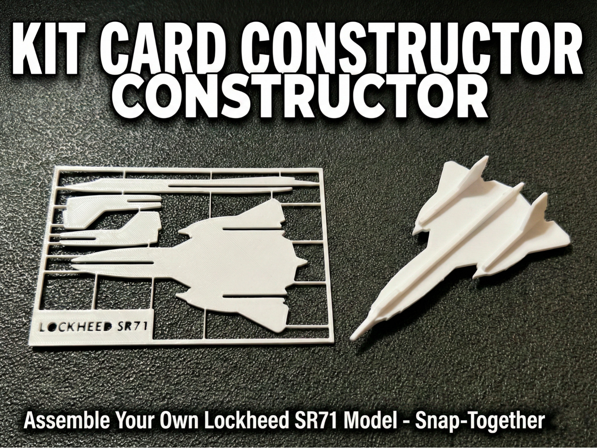 Kit Card Lockheed SR-71