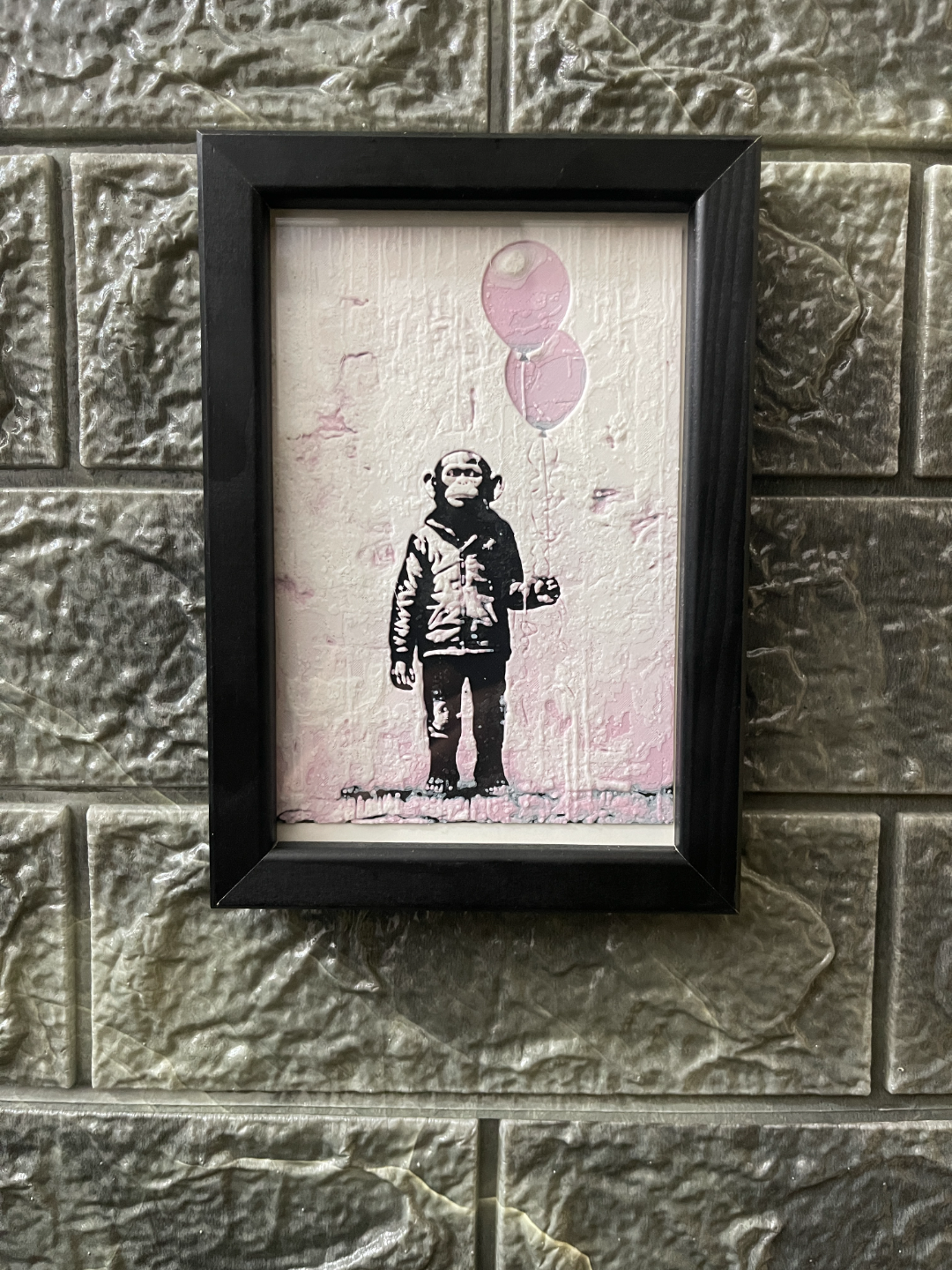 Banksy Monkey HueForge