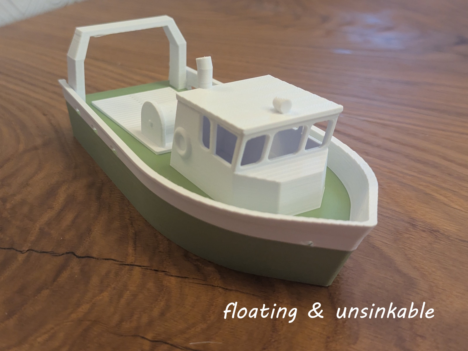 Stern Trawler Toy Boat