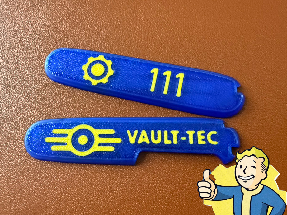 Victorinox 91mm Vault-Tec Plus Scales (custom Nr.)