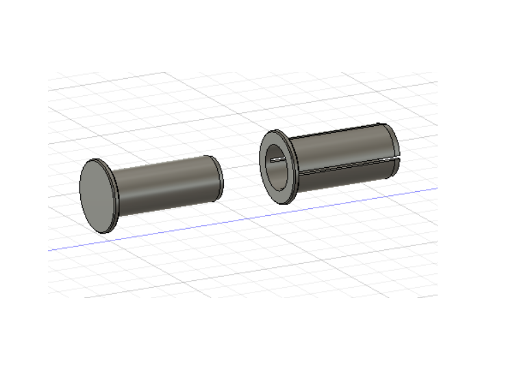 Ø 15mm x 35mm Steckverbinder