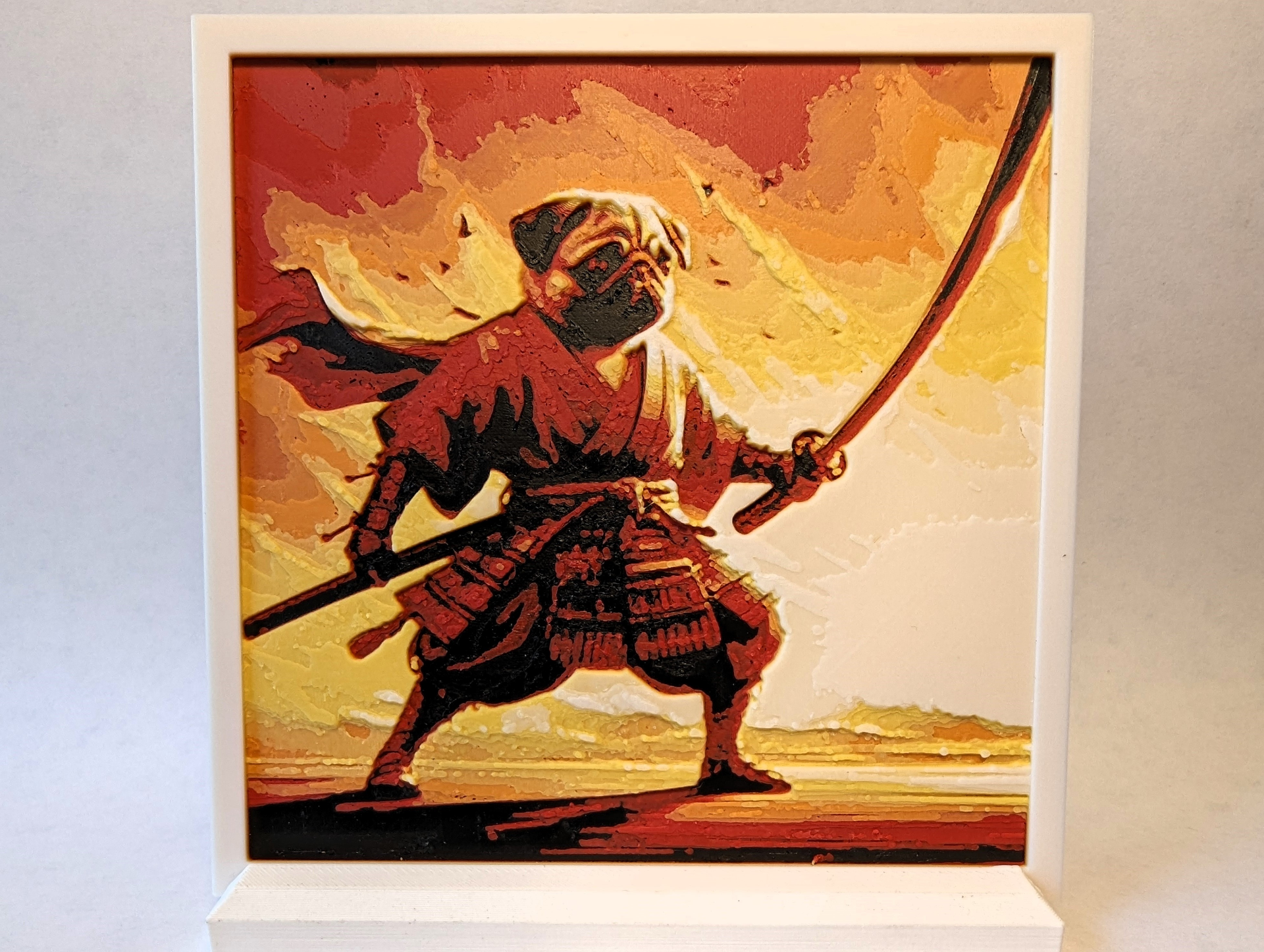 Samurai Pug Coaster
