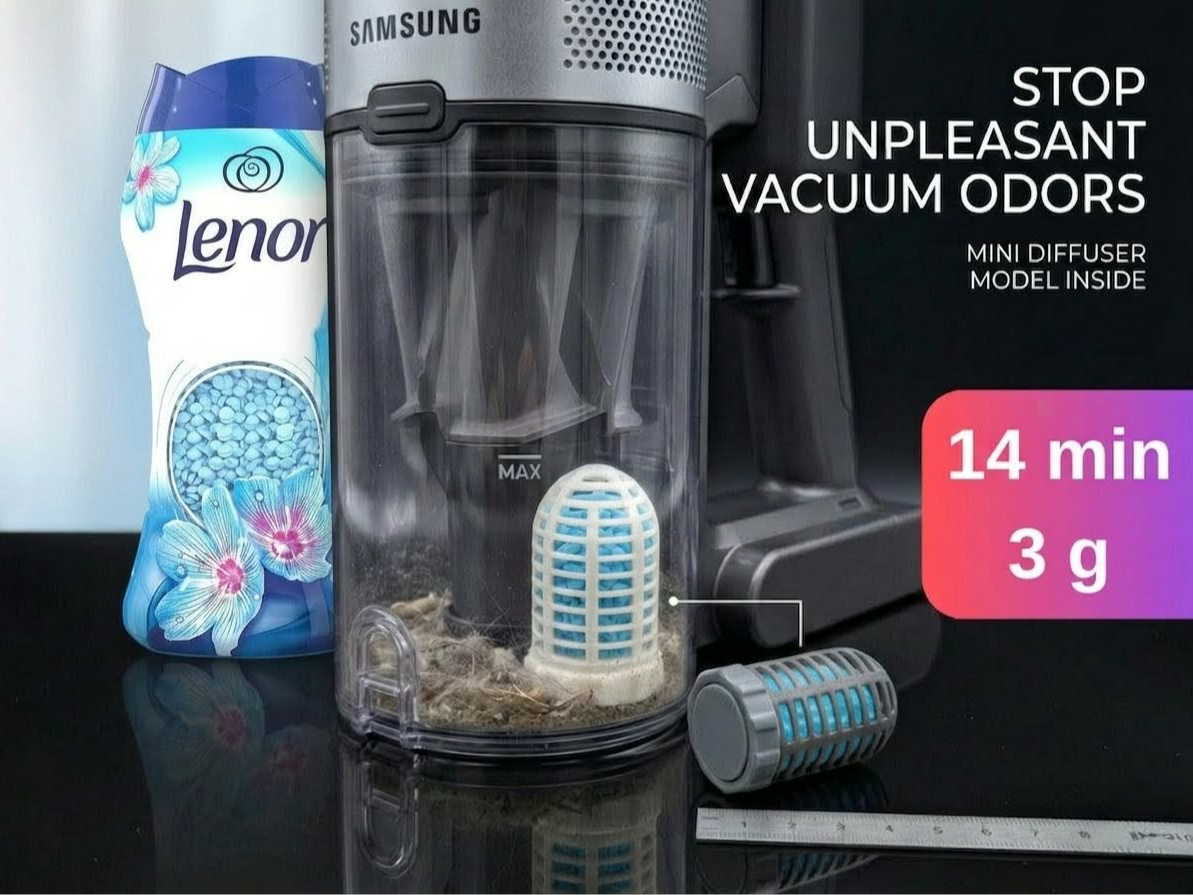 Ultimate Vacuum Odors Scent Diffuser Lenor