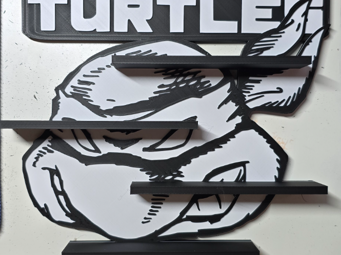 TMNT Bitty Pop Shelf