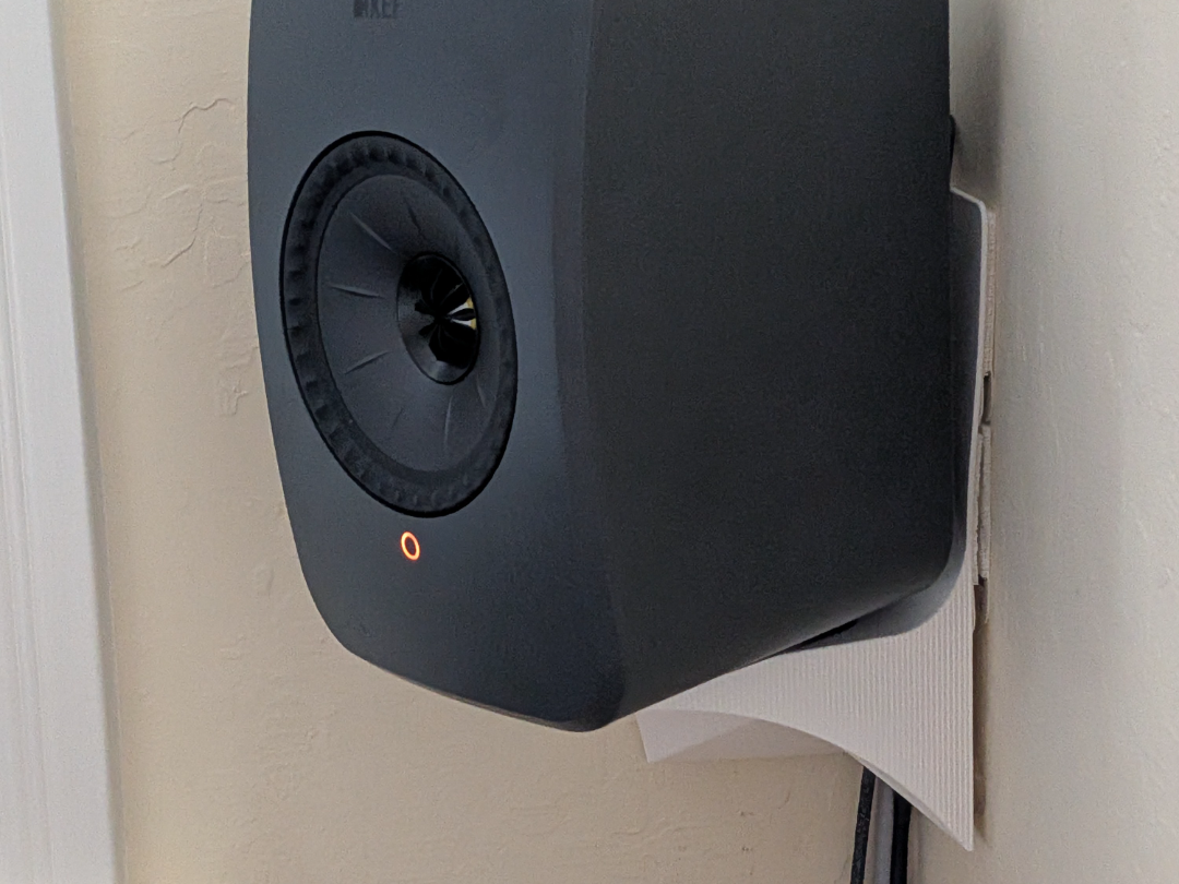 corner flush mount speaker stands (kef lsx ii lt)