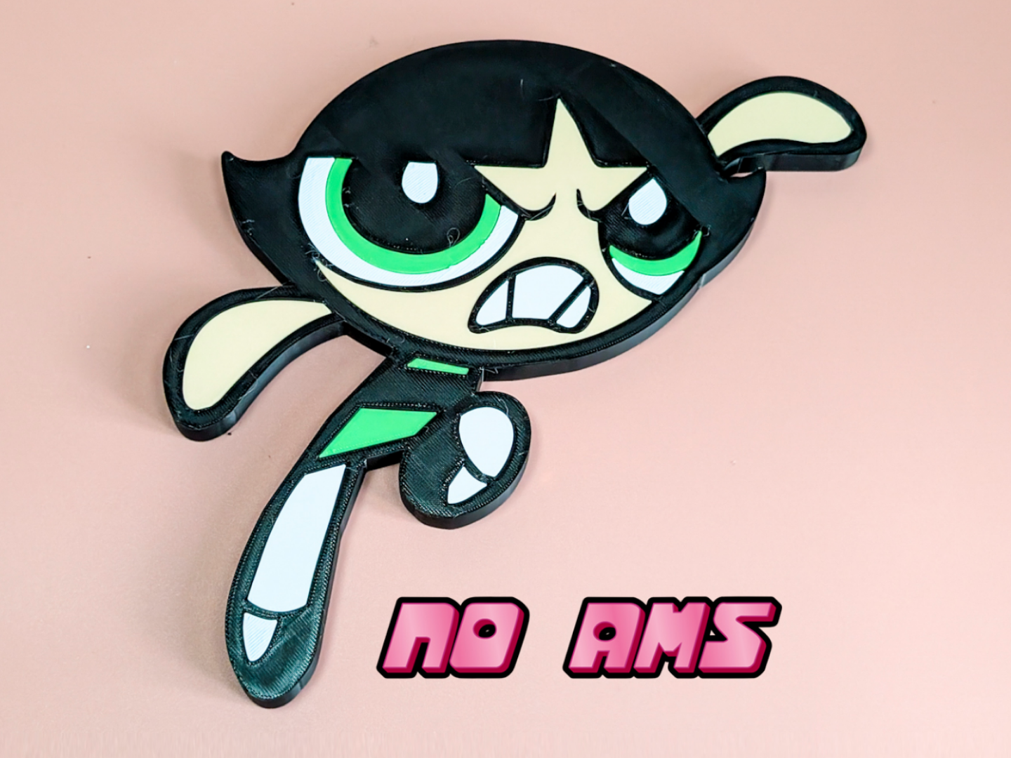 Powerpuff Girls - Buttercup (Puzzle / Sign)