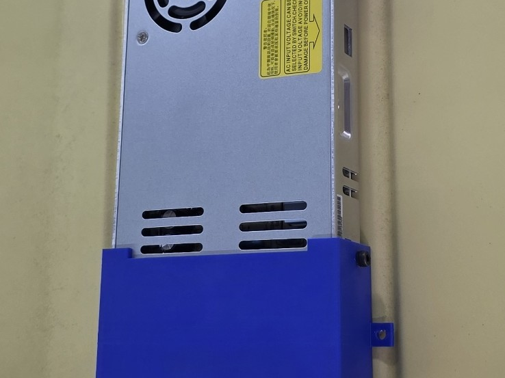 Power Supply End Cover and mount