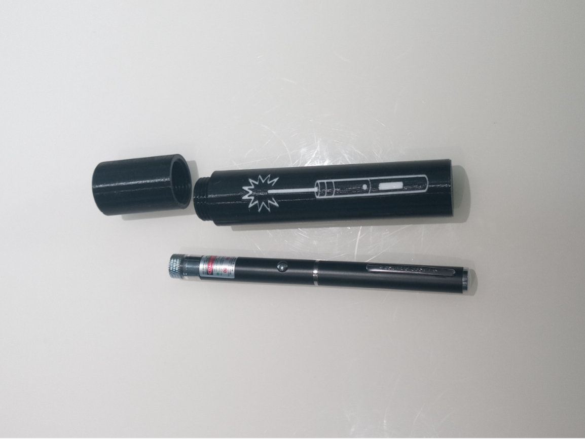 Laserpoint Gehäuse / Holder Laser Pointer Housing