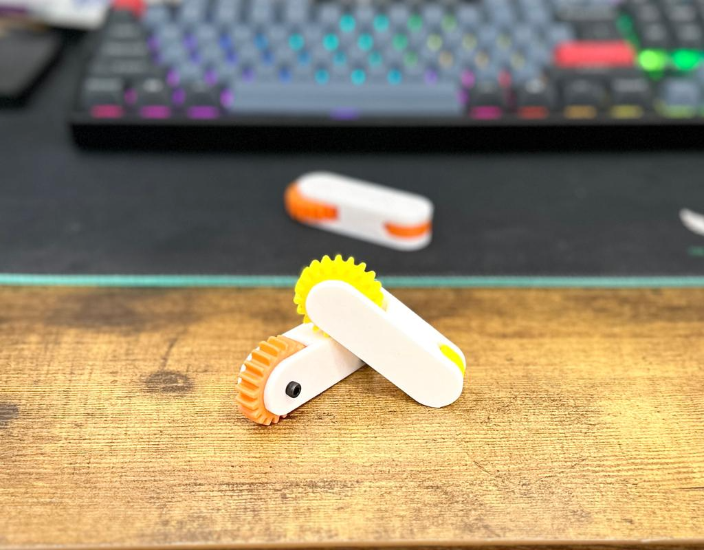 Ratcheting Gear Fidget Toy