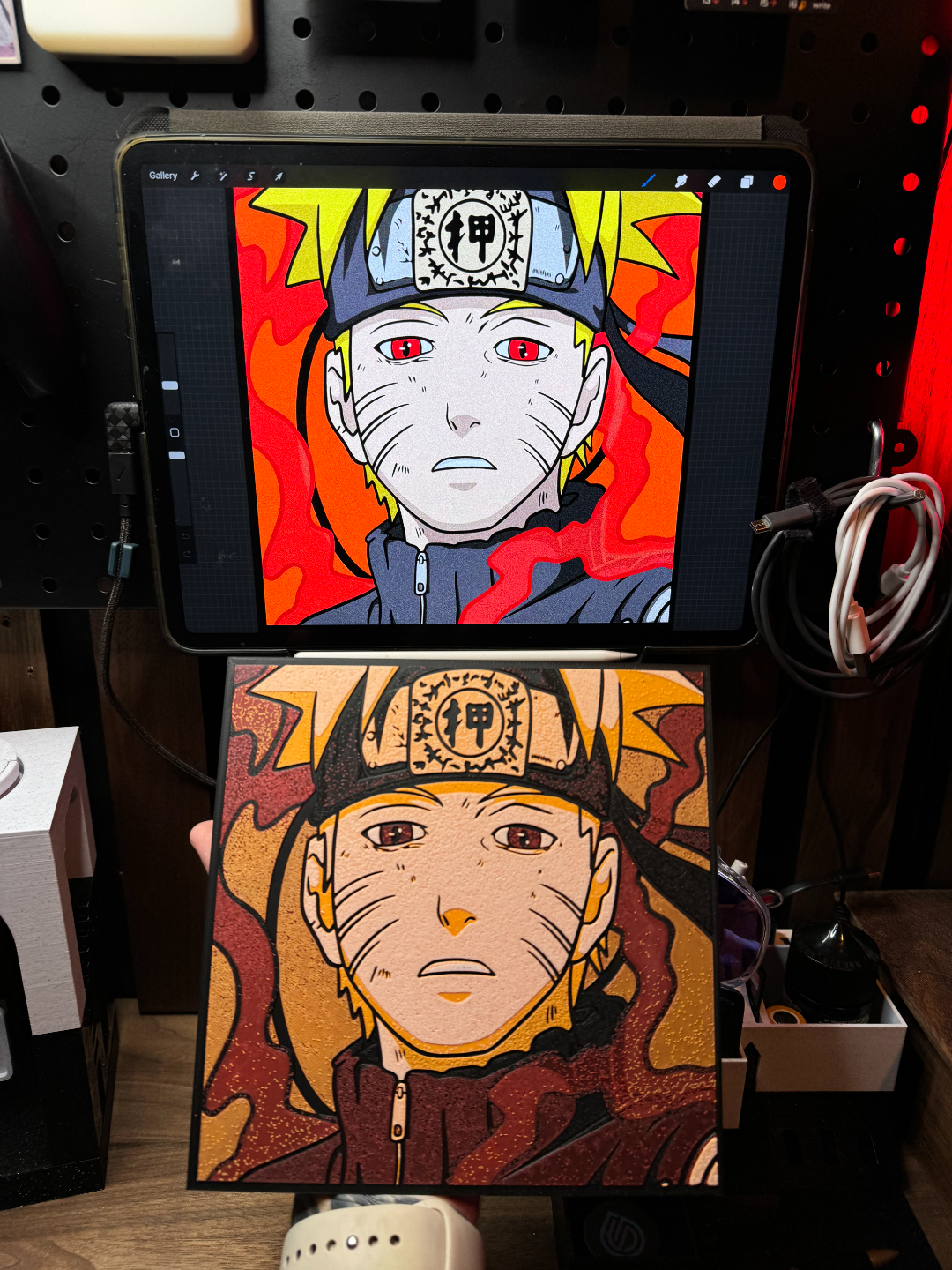 Naruto Seal Original Art Hue Forge