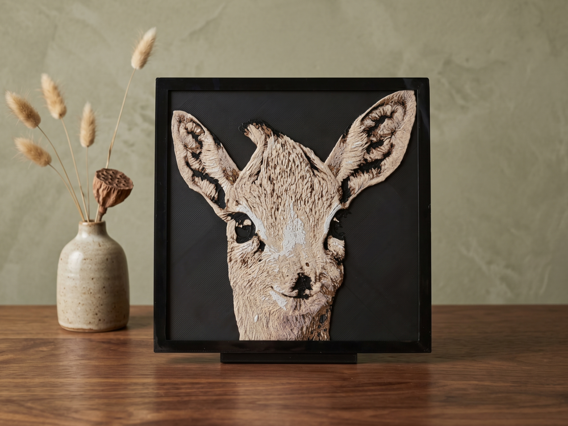 Smiley Deer - Hueforge