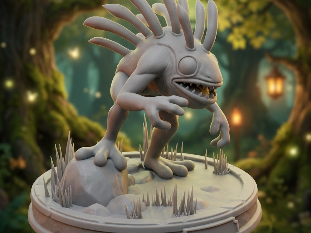 Mrgllgr! – Classic Murloc Figurine