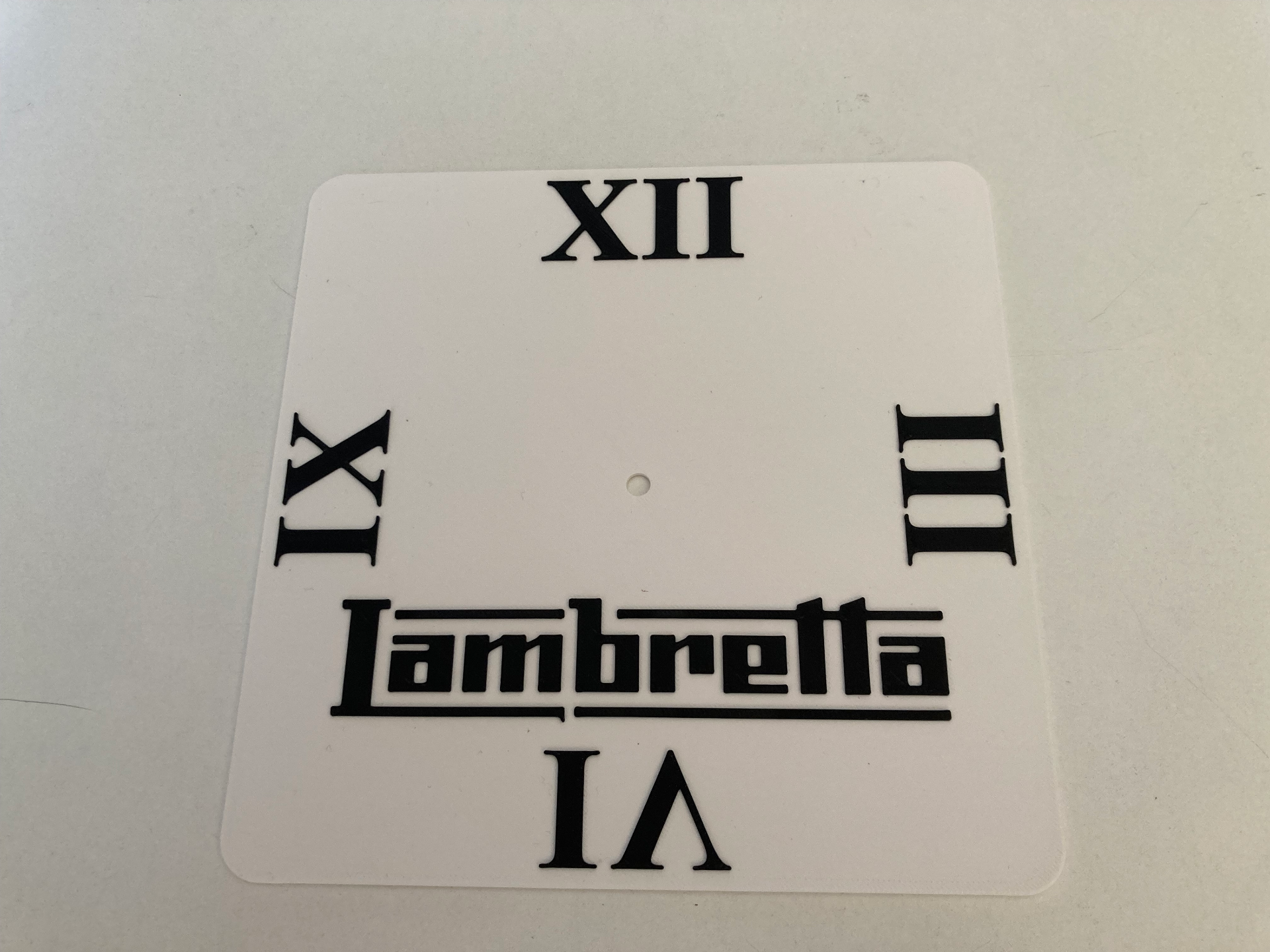 Lambretta Wallclock