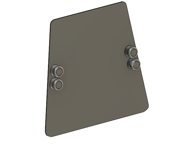 Cover for aircondition base rail
