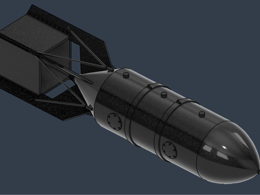FAB-5000 soviet bomb
