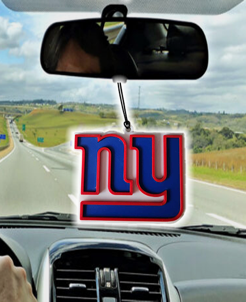 New York Giants Car Rearview Mirror Ornament