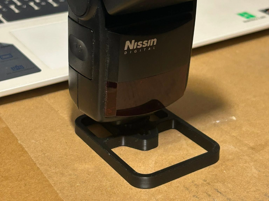 Camera Flash Holder For Slave Unit. .