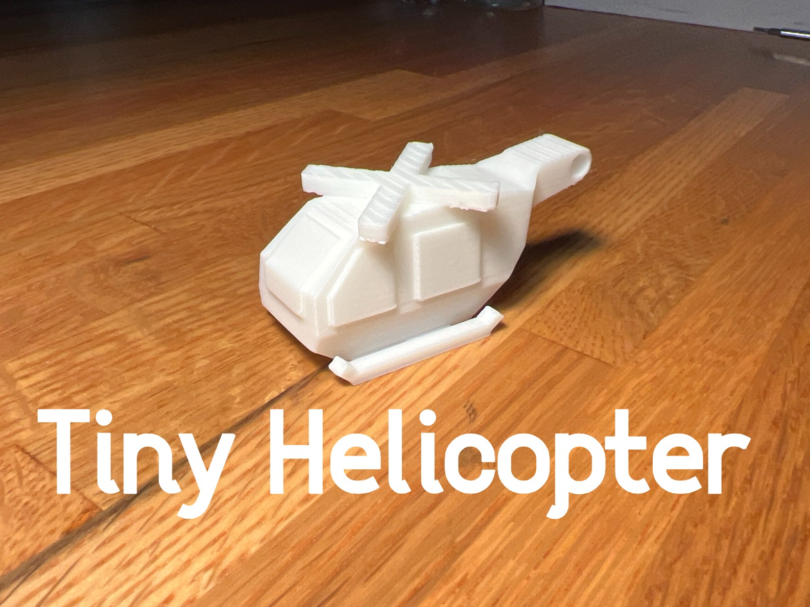 Tiny Helicopter Model