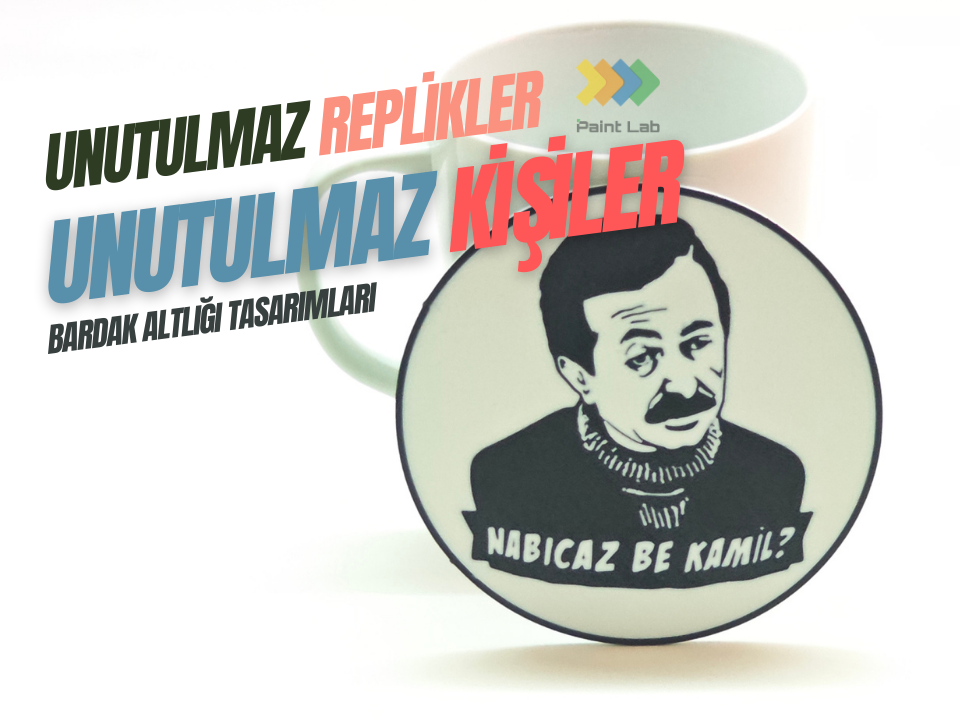 Türk Sanatçılar Bardak Altlığı Modelleri