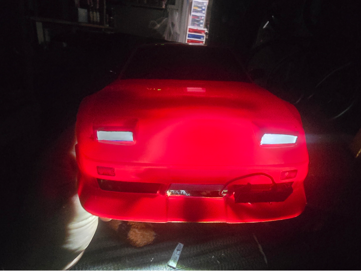 Traxxas 4tec 240sx headlight glass