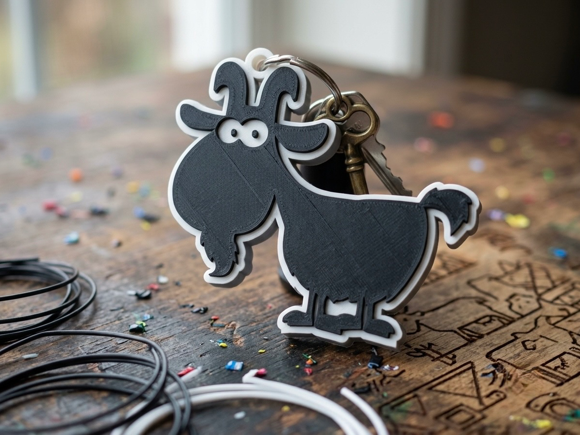 Portachiavi Black Sheep