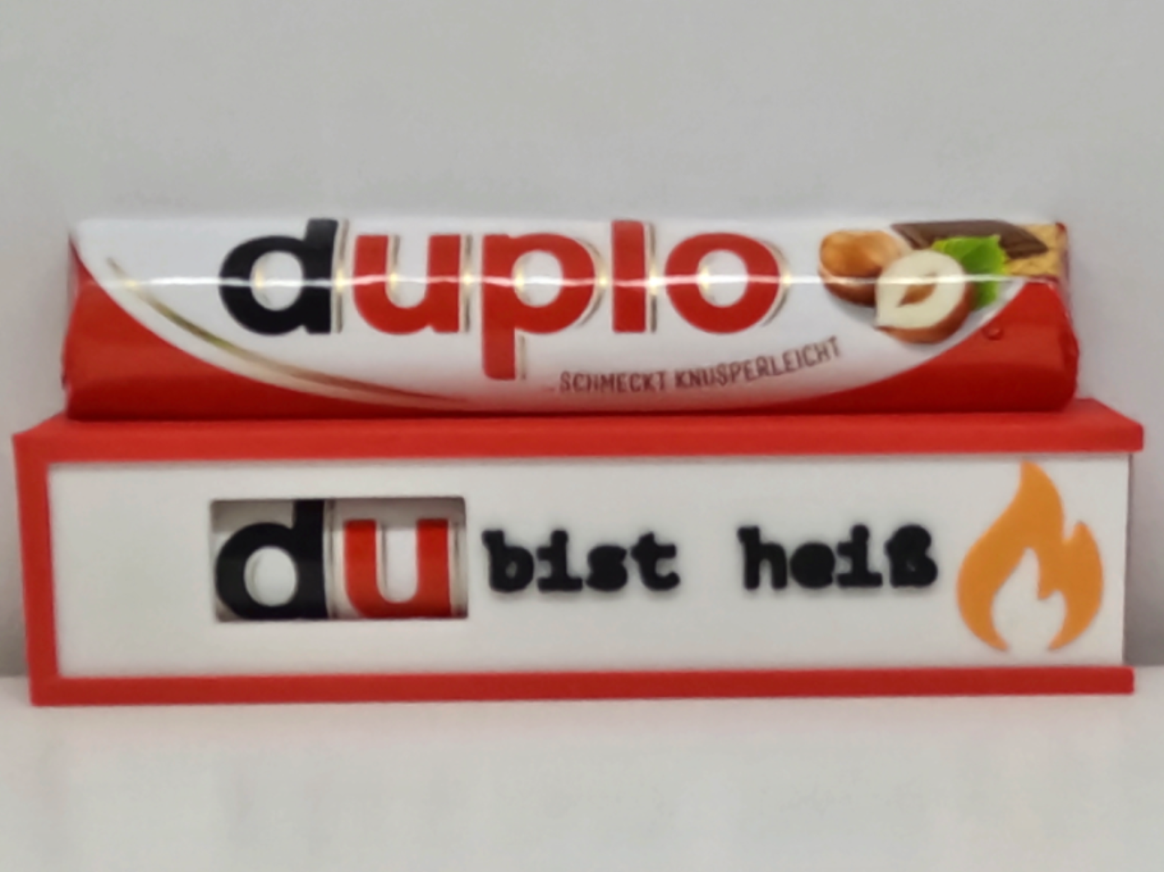 Duplo Box "Du bist heiß" Geschenk