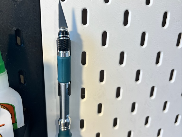 IKEA skadis mount for scalpel