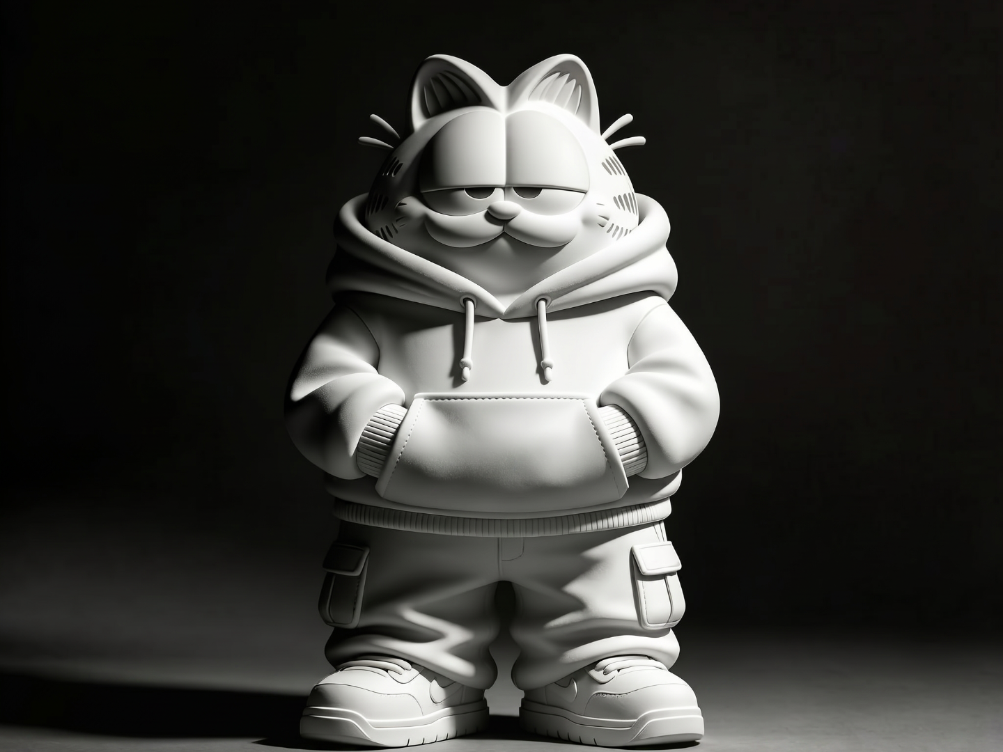 Garfield Streetwear Vinyl Toy [Minimal Support]