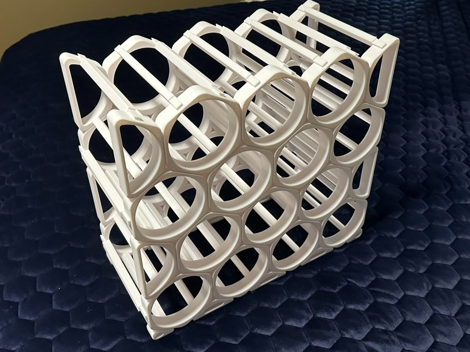 Modular Wine Rack Remix to 100mm sections