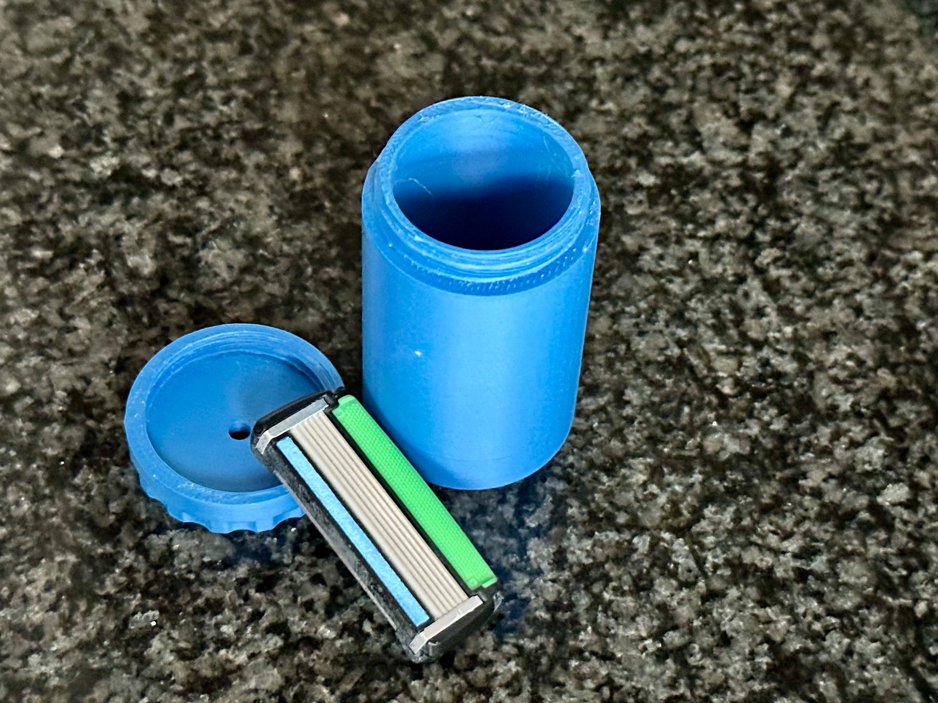 Travelbox for razorblades