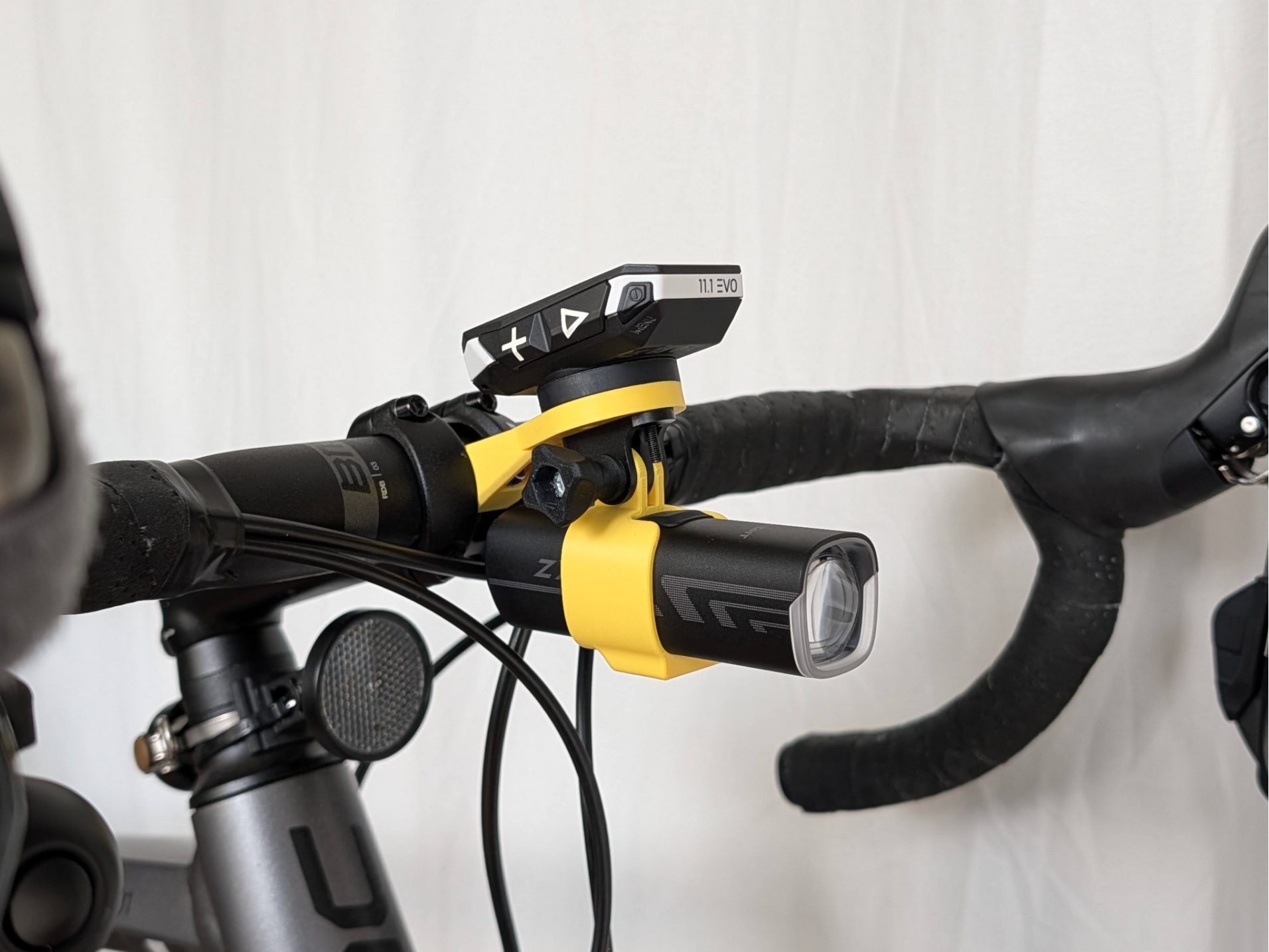 MagicShine Olight ZX Pro upside down GoPro mount