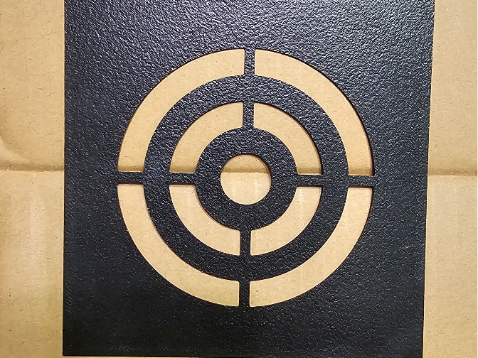 Target/Bullseye Stencil