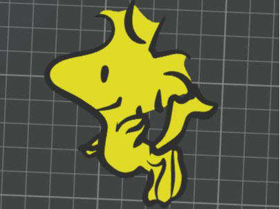 Pajaro snoopy Woodstock Volando