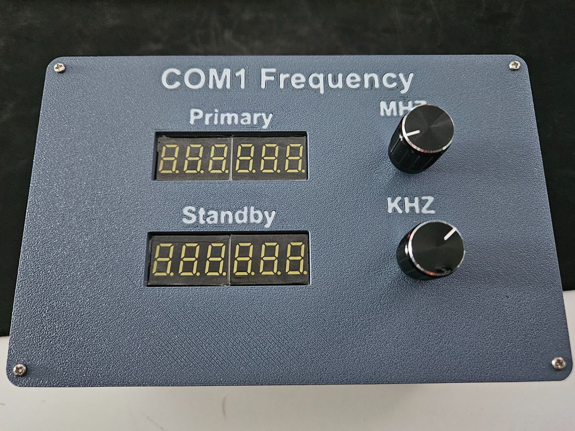 Flight Simulator COM panel