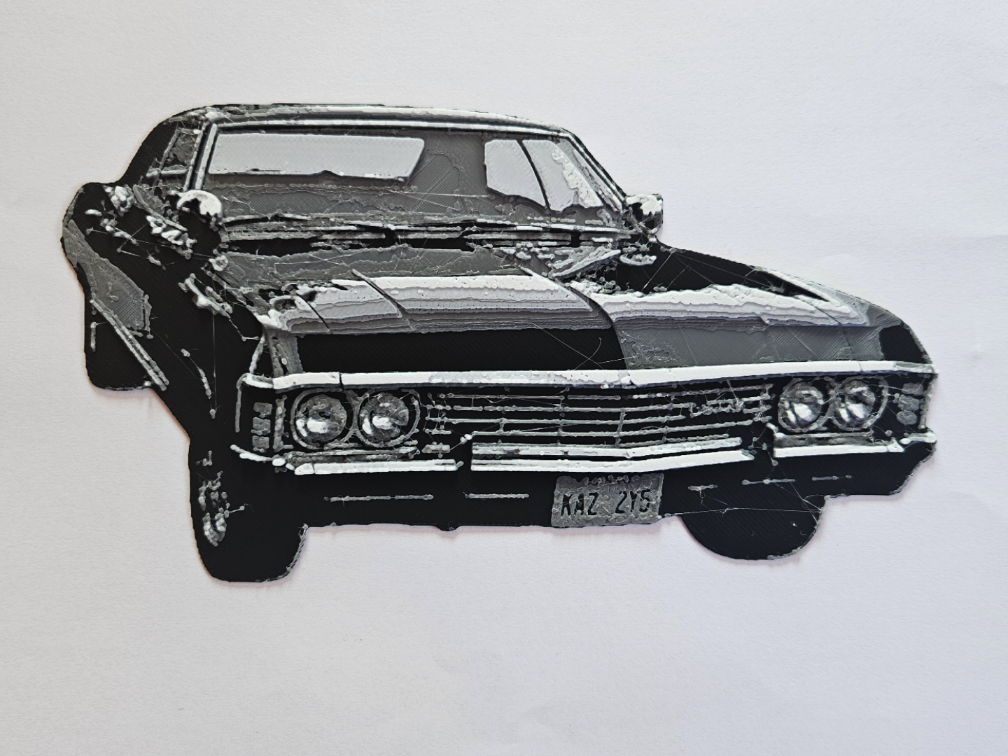 HueForge Impala supernatural