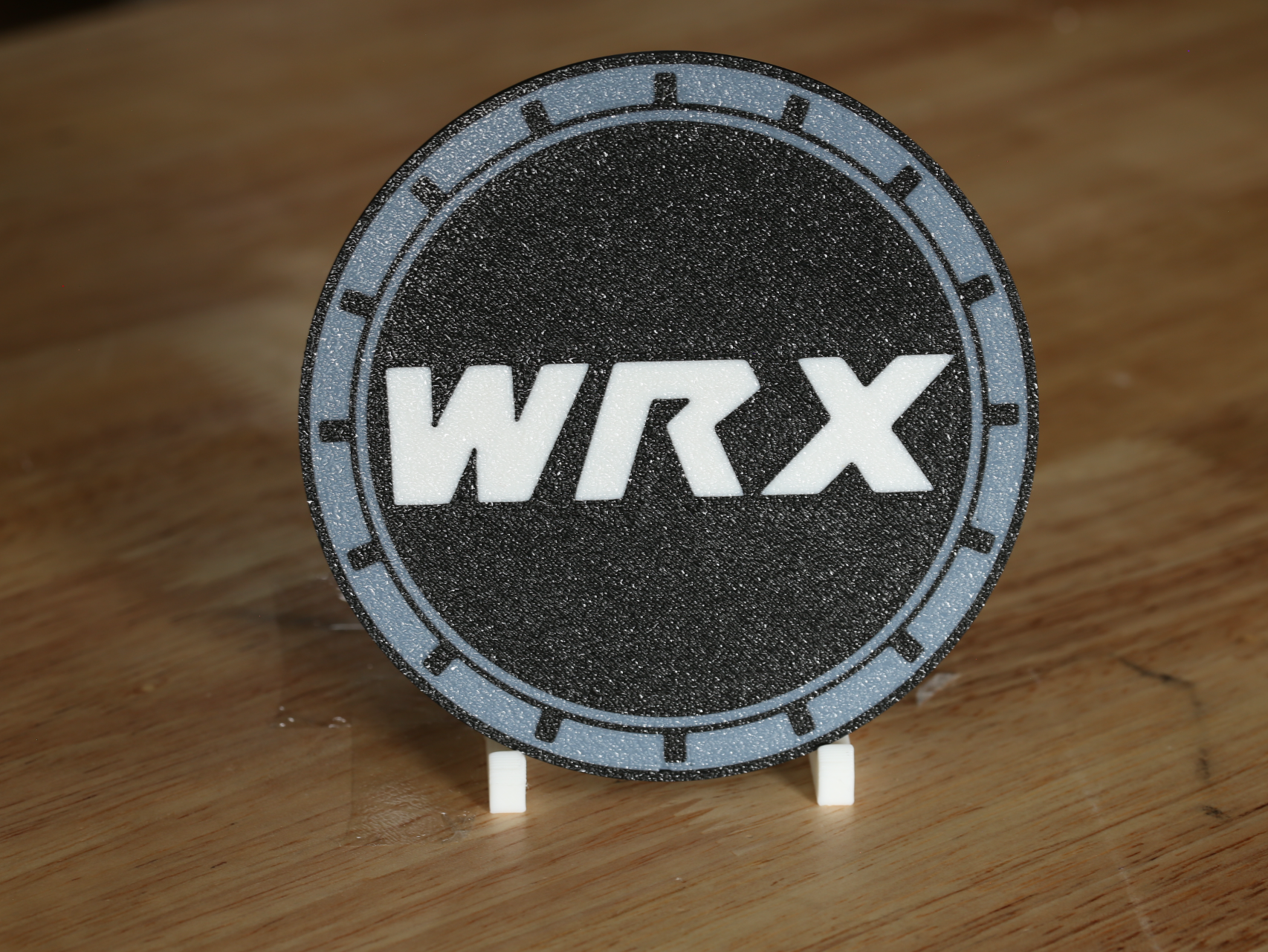 Subaru WRX Logo Car Coaster Drink Holder
